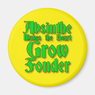 Absinthe lässt das Herz wachsen als Schriftsteller Magnet