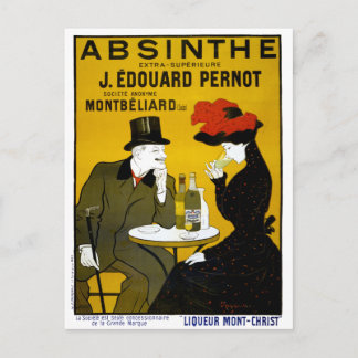 ABSINTHE macht den "Heart Grow Fonder" Postkarte