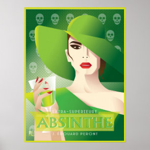 Absinthe-Plakat Poster