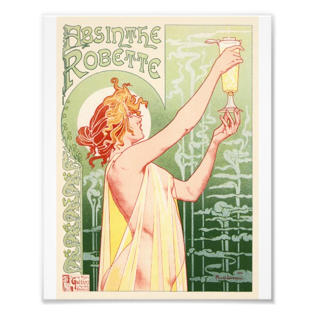 Absinthe Robette - Alcohol Vintage Poster (Vorne)