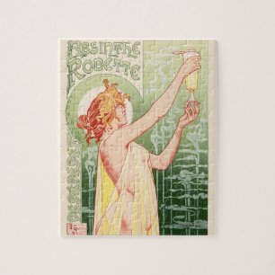 Absinthe Robette - Alkohol Vintage Poster Puzzle