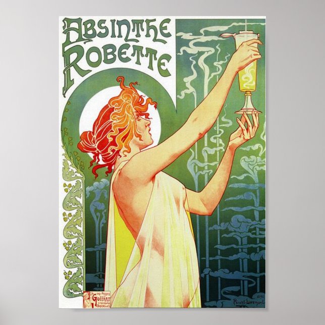 Absinthe Robette Poster (Vorne)