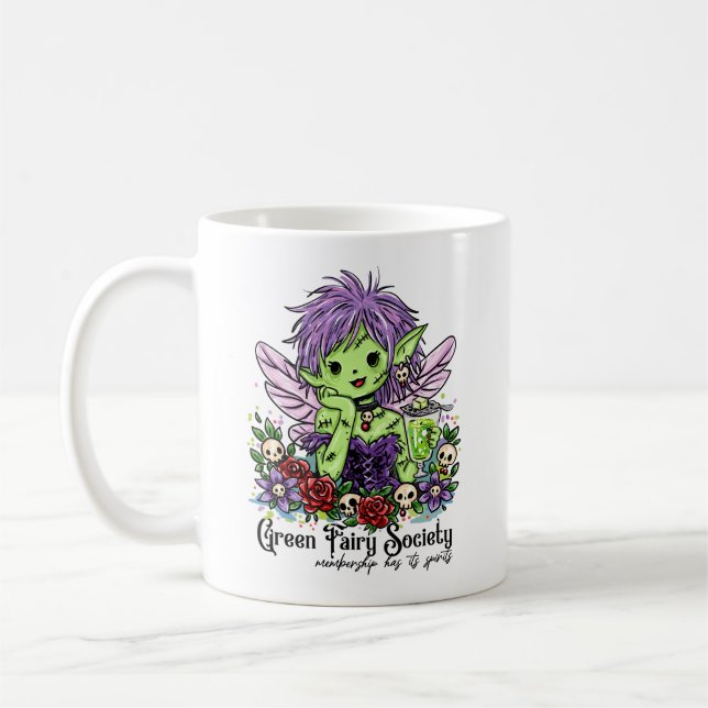 Absinthe Society Fee Kaffeetasse (Links)