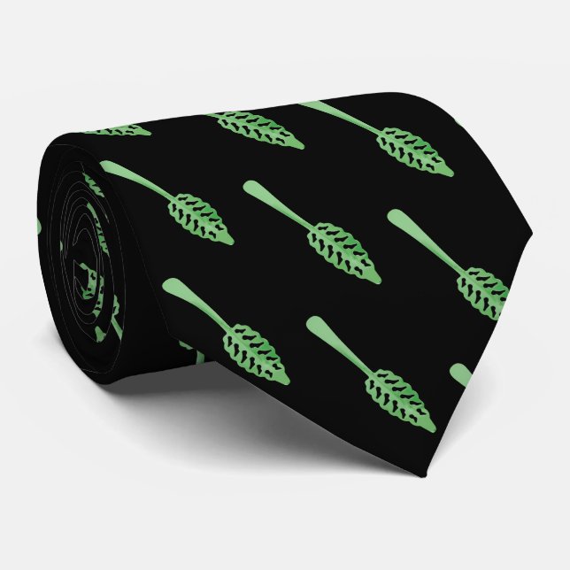 Absinthe Spoon Neck Tie Krawatte (Gerollt)