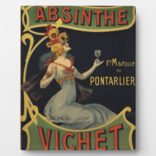 Absinthe Vichet Fotoplatte
