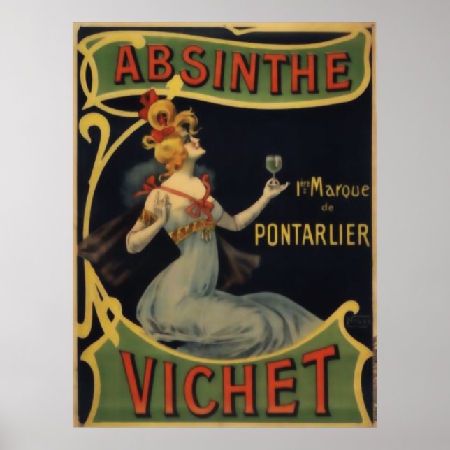 Absinthe Vichet Poster (Vorne)