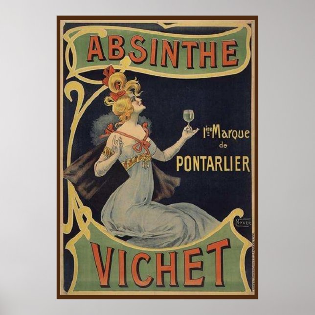Absinthe Vichet Poster (Vorne)
