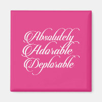 Absolut bewundernswerte bedauernswerte Magnet