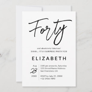 Absolut fabelhafter Geburtstag Einladung