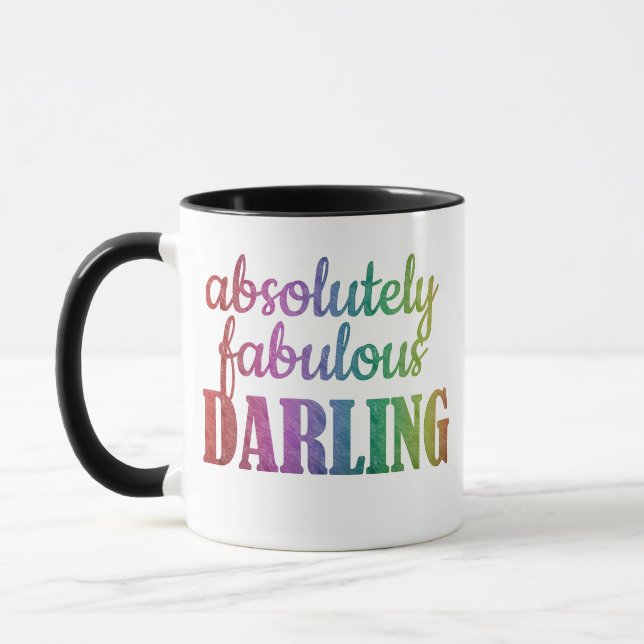 ABSOLUT FABULOUS DARLING - FABULOUS - DARLING - TASSE (Links)