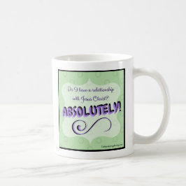 Absolut! Kaffee-Tasse Inspirational Tasse