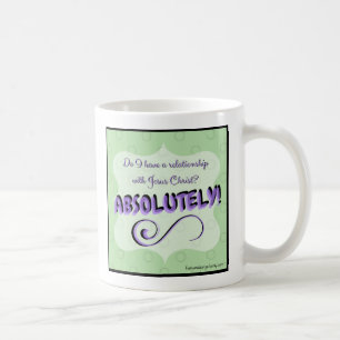 Absolut! Kaffee-Tasse Inspirational Tasse