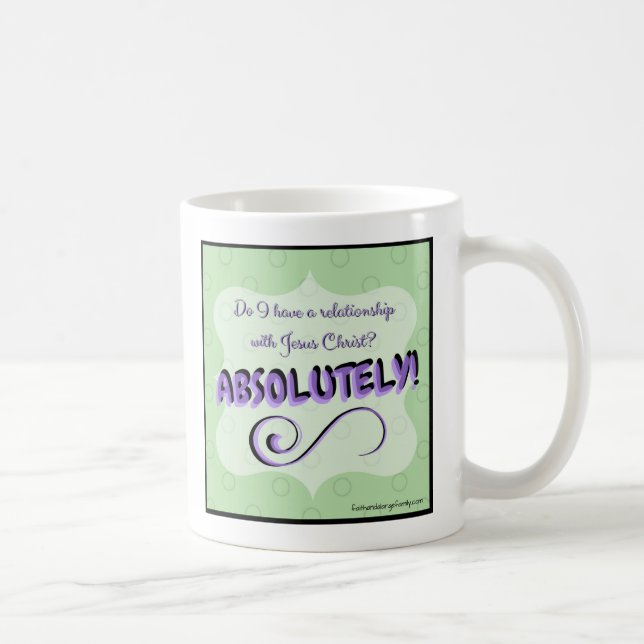 Absolut! Kaffee-Tasse Inspirational Tasse (Rechts)