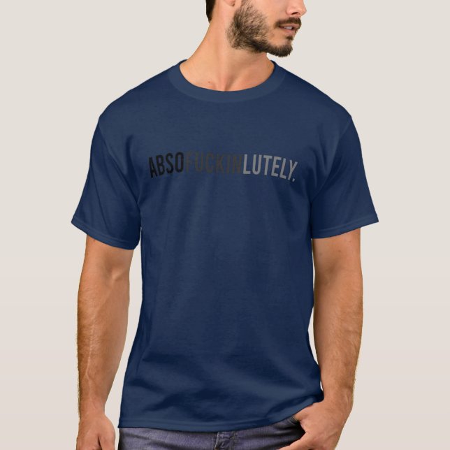 absolut lustig T-Shirt (Vorderseite)