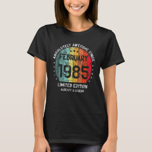 Absolut Phantastisch seit Februar 1985 Mann Frau B T-Shirt
