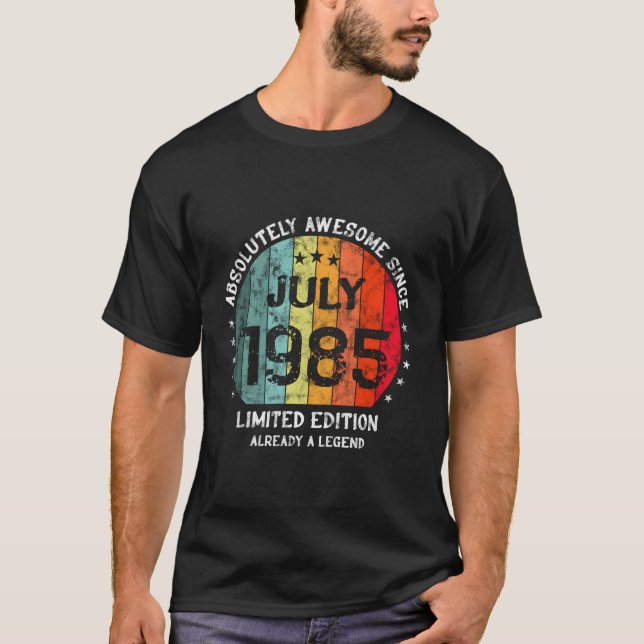 Absolut Phantastisch seit Juli 1985 T-Shirt (Vorderseite)