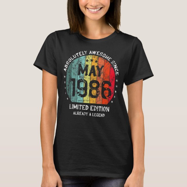 Absolut Phantastisch seit Mai 1986 T-Shirt (Vorderseite)