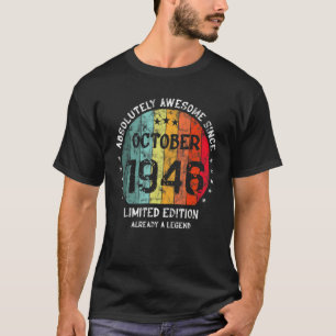 Absolut Phantastisch seit Oktober 1946 Mann Frau B T-Shirt