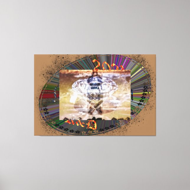 Absolut Vodka Leinwanddruck (Vorderseite)