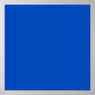 Absolute Null (feste Farbe) Poster