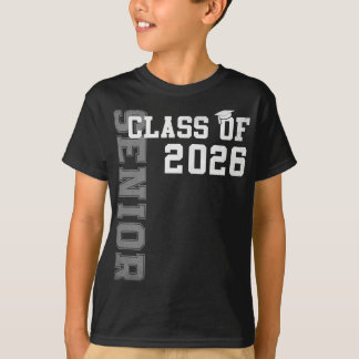 Absolvent 2026 Abschlussklasse 2026 Abitur Männer T-Shirt