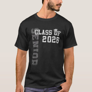 Absolvent 2026 Abschlussklasse 2026 Abitur Männer  T-Shirt