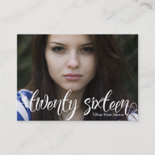 Absolvent 266 Bleibe in Touch Personal Card Telefonnummerkarte