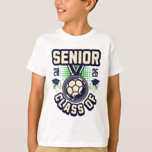 Absolvent Cl Von 2026 Abschluss 2026 Schul-Fußball T-Shirt