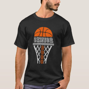Absolvent der Abschlussklasse 2025 Basketballspiel T-Shirt