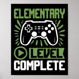 Absolvent der Grundstufe Complete Gamer Cl von 202 Poster