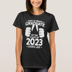 Absolvent der Klasse 2023 Abitur 2023 Gradu T-Shirt