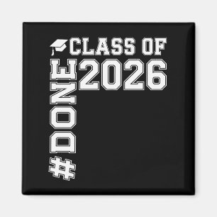 Absolvent der Klasse 2026 Abschluss 26 Magnet