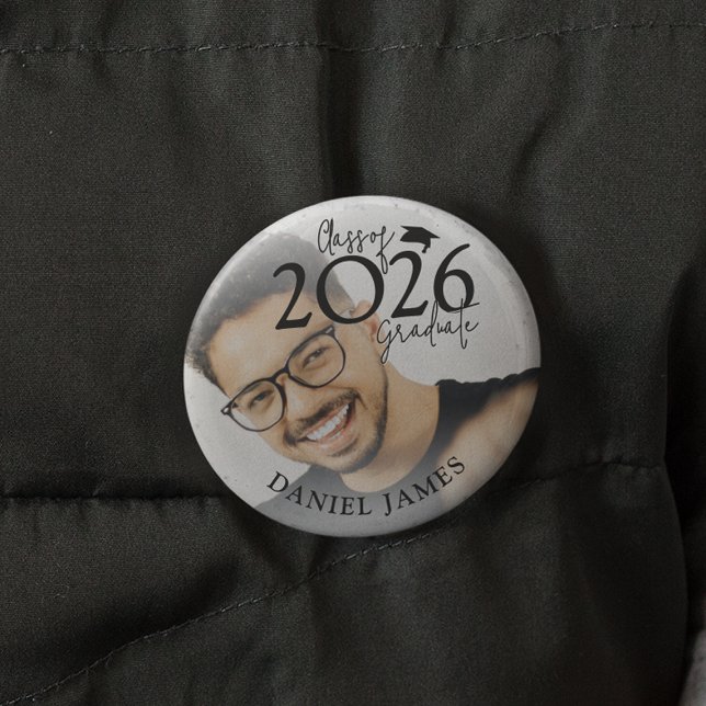 Absolvent der Klasse 2026 | Foto-Abschluss Button (Von Creator hochgeladen)