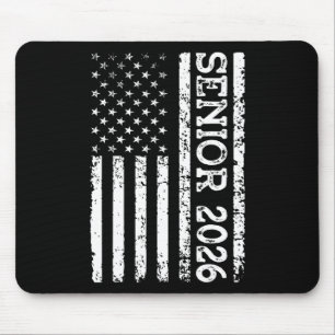 Absolvent der Klasse 2026 Patriotischer Amerikaner Mousepad