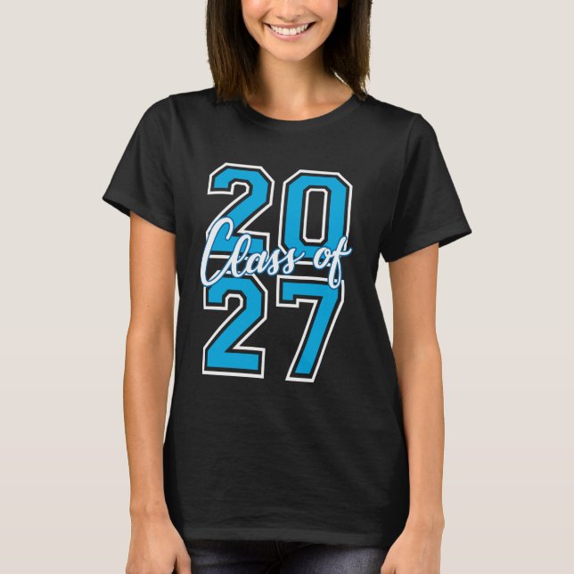 Absolvent der Klasse 2027 Universitätsmannschaft C T-Shirt (Vorderseite)