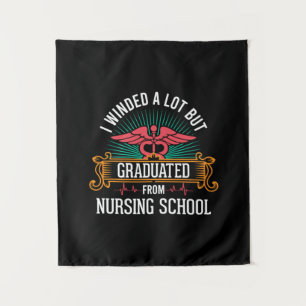 Absolvent der Krankenpflegerschule Wandteppich