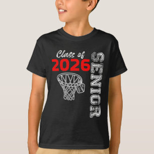Absolvent der Oberstufe von 2026 Sketll-Spieler Ab T-Shirt