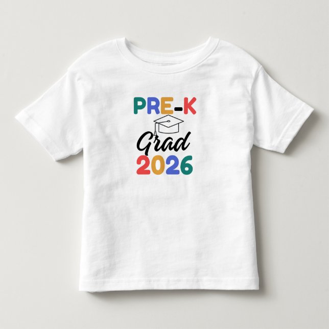 Absolvent der Vorklasse Kleinkind T-shirt (Vorderseite)