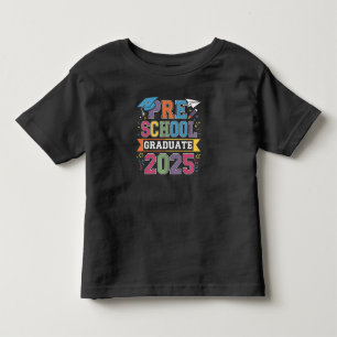 Absolvent der Vorschule 2025 Abschluss Vorschule Kleinkind T-shirt