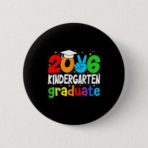 Absolvent des Kindergartens 2026 Absolvent lustige Button