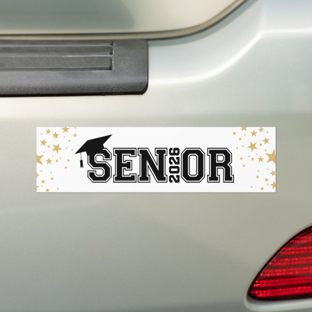 Absolvent Senior Aufkleber Autoaufkleber (Auf Auto)