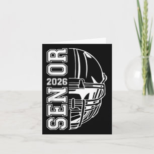 Absolvent Senior CL of 2026 Abschluss American Foo Karte