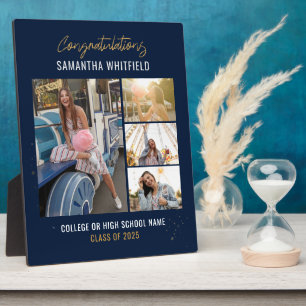 Absolventen-Andenken-Foto-Collage Abschluss 2026 Fotoplatte