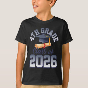 Absolventen der 4. Klasse von 2026 Abschluss  T-Shirt