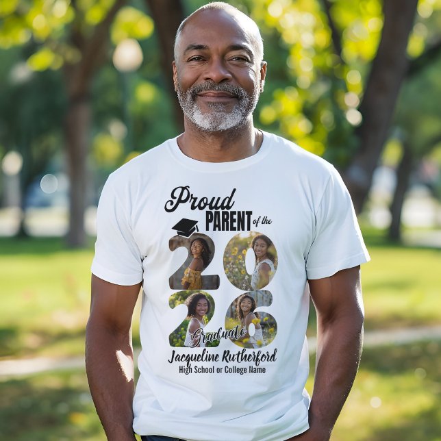 Absolventen-Elternteil 2026 T-Shirt (Von Creator hochgeladen)