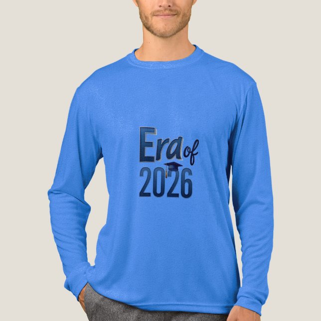 Absolventen von 2026 Tri-Blend shirt (Vorderseite)