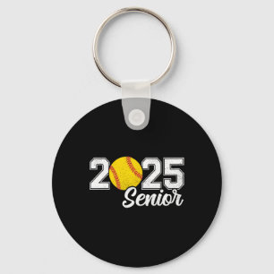 Absolventenjahrgang 2025 Softll Senior Retro Senio Schlüsselanhänger