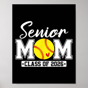 Absolventin Mama Cl Von 2026 Softll Mama Abschluss Poster
