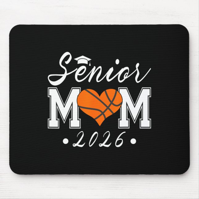 Absolventin Mutter 2026 Abschlussklasse 2026 Skele Mousepad (Vorne)