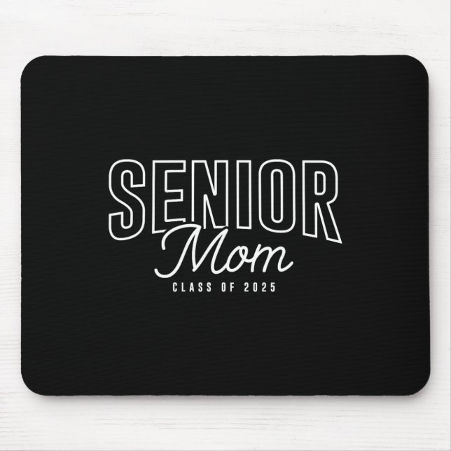 Absolventin Mutter Cl Von 2025 Abschluss Stolz Mut Mousepad (Vorne)